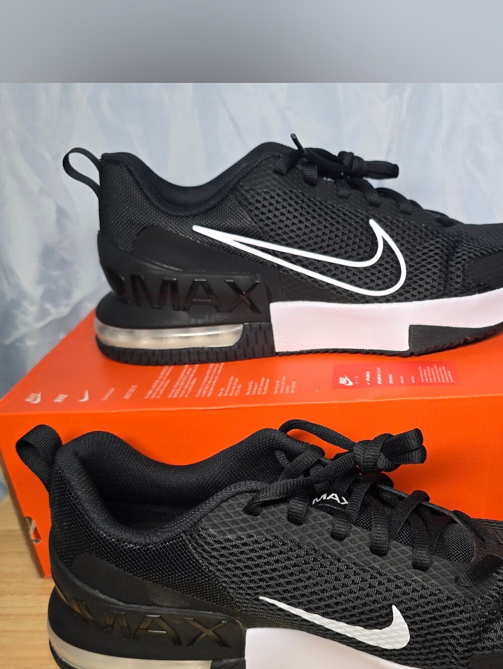 Nike Air Max Alpha Trainer – Talla 11 – Negro/Blanco